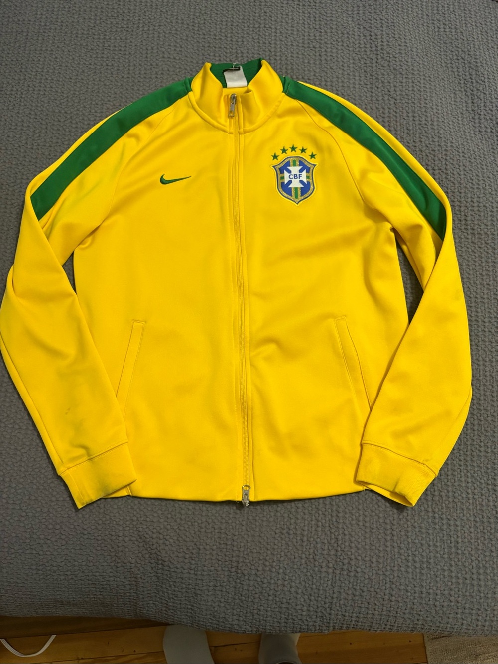 Nike Brasil Track Jacket Large - USED